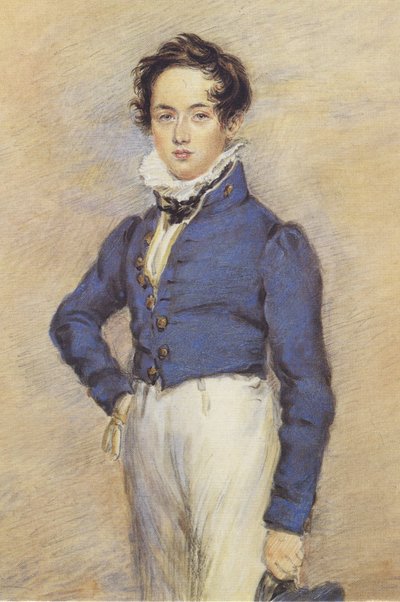 Portrait of William Sterndale Bennett (1816-1875) by James Warren Childe
